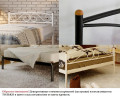 VERONA DUO - металлическая кровать ТМ МЕТАКАМ (фото 2 из 3)