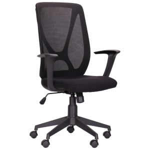 NICKEL BLACK сиденье Сидней-07/спинка Сетка SL-00 черн - офисное кресло ТМ AMF (297089)