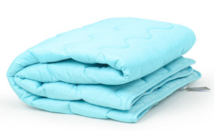 Одеяло антиаллергенное Eco-Soft всесезонное №1649 ECO LIGHT BLUE - ТМ MIRSON (Украина)
