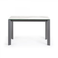 ATTA - стіл розкладний, біло-сіра матова кераміка/матовий графітовий ТМ LA FORMA (Іспанія) (світлина 5 з 5)