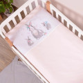 SUMMER BUNNY PINK 3 предмета (арт.154.7.04) - змінний постільний комплект в ліжечко TM ВЕРЕС (Україна) (світлина 2 з 6)