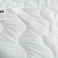 Наматрасник №1712 ECO LIGHT WHITE (EcoSilk) (обычный на резинке по углам) - ТМ MIRSON (Украина) (фото 7 из 10)