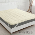 Наматрацник №1717 ECO LIGHT CREM (Wool) (звичайний на резинці по кутах) - ТМ MIRSON (Україна) (світлина 3 з 9)