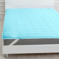 Наматрасник №1725 ECO LIGHT BLUE (Silk) (обычный на резинке по углам) - ТМ MIRSON (Украина) (фото 3 из 10)