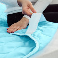 Наматрасник №1725 ECO LIGHT BLUE (Silk) (обычный на резинке по углам) - ТМ MIRSON (Украина) (фото 8 из 10)
