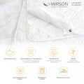Наматрацник №1727 ECO LIGHT WHITE Тенсель (MODAL) (звичайний на резинці по кутах) - ТМ MIRSON (Україна) (світлина 2 з 10)