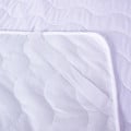 Наматрацник №1727 ECO LIGHT WHITE Тенсель (MODAL) (звичайний на резинці по кутах) - ТМ MIRSON (Україна) (світлина 3 з 10)