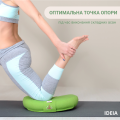 Подушка 46x25x10 для медитации и йоги с гречневой шелухой - ТМ ИДЕЯ (Украина) (фото 6 из 30)