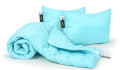 Набор антиаллергенный с Тенсель Всесезонный №1673 ECO LIGHT BLUE (одеяло + подушки 50х70 средние) - ТМ MIRSON (Украина) (фото 9 из 11)