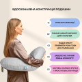 Подушка для кормления диванчик 60х70х16 см хлопок КОТЕНОК - TM ИДЕЯ (Украина) (фото 5 из 9)