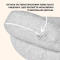 Подушка для кормления диванчик 60х70х16 см хлопок КОТЕНОК - TM ИДЕЯ (Украина) (фото 4 из 9)