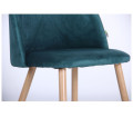 Стул SHERRY BEECH/GREEN VELVET - ТМ AMF (545869) (фото 6 из 10)