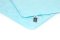 Набор антиаллергенный с Тенсель Всесезонный №1670 ECO LIGHT BLUE (одеяло + подушка 50х70 средняя) - ТМ MIRSON (Украина) (фото 5 из 9)