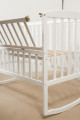 AMELI - детская кроватка с откидной боковиной, дугами та колесами ТМ ГОЙДАЛКА (фото 12 из 26)