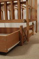VALERI - детская кроватка на шарнирах с подшипником с откидной боковиной и ящиком ТМ ГОЙДАЛКА (фото 38 из 38)