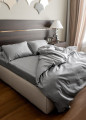 Постельное белье AURORA RIGA GRIGIO 10241, евро 220х240 TM CAVALIERI (Италия) (фото 4 из 9)