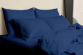 Комплект постільної білизни САТИН СТРАЙП ТЕМНО-СИНІЙ - ТM SLEEP CARE (світлина 3 з 4)