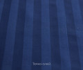 Комплект постільної білизни САТИН СТРАЙП ТЕМНО-СИНІЙ - ТM SLEEP CARE (світлина 4 з 4)