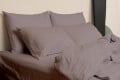 Комплект постільної білизни САТИН СТРАЙП ОРХІДЕЯ - ТM SLEEP CARE (світлина 2 з 4)