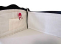 Льняной защитный бортик на детскую кроватку (хлопковая ткань) - TM ЛИНТЕКС (Украина) (фото 4 из 6)