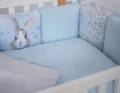 SUMMER BUNNY NEW 6 предметов - постельный комплект в кроватку ТМ ВЕРЕС (Украина) (фото 3 из 11)