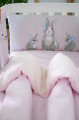 SUMMER BUNNY NEW 6 предметов - постельный комплект в кроватку ТМ ВЕРЕС (Украина) (фото 7 из 11)