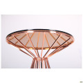 CANARY, ROSE GOLD, GLASS TOP - стол журнальный ТМ AMF (545677) (фото 4 из 10)