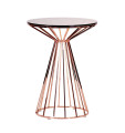 CANARY, ROSE GOLD, GLASS TOP - стол журнальный ТМ AMF (545677) (фото 2 из 10)