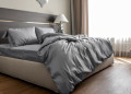 Постельное белье AURORA RIGA GRIGIO 10241, евро 220х240 TM CAVALIERI (Италия) (фото 5 из 9)