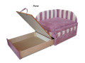 ПАНДА - детский диван-тапчан с подушкой ТМ ВІКА (фото 3 из 8)