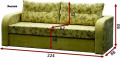ЧЕСТЕР - диван раскладной ТМ ВІКА (фото 2 из 11)