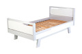 MANHATTAN, 80х190, біло-сірий - ліжко підліткове ТМ ВЕРЕС (Розпродаж) (світлина 4 з 8)