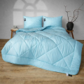 Набір антиалергенний Eco-Soft Всесезонний №1697 ECO LIGHT BLUE (ковдра + подушки 50х70 середні) - ТМ MIRSON (Україна) (світлина 3 з 6)