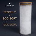 Одеяло антиаллергенное с Тенсель всесезонное №1638 ECO LIGHT CREM - ТМ MIRSON (Украина) (фото 7 из 7)