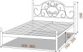 ФРАНЧЕСКА - металлическая кровать ТМ МЕТАЛЛ-ДИЗАЙН (фото 16 из 16)
