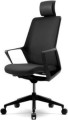 FLO (black) с подголовником - кресло офисное ТМ ЭНРАН (фото 2 из 2)