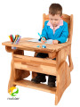 Парта-растишка с ящиком и стульчиком (ширина 60 см) - ТМ MOBLER (код: P160-1+C300) (фото 12 из 17)