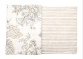 Постільна білизна LUMIERE FIORE SABBIA dis.5971 var.57, євро 200х220 TM CAVALIERI (Італія) (світлина 3 з 4)