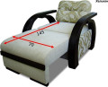 ФАВОРИТ - кресло-кровать ТМ ВІКА (фото 2 из 5)