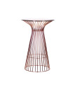 MALEO, ROSE GOLD, GLASS TOP - стол журнальный ТМ AMF (545683) (фото 4 из 9)