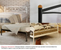 ДАРИНА ЛЮКС - металлическая кровать ТМ МЕТАКАМ (фото 3 из 3)