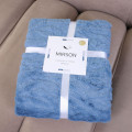 Плед №1002 DAMASK BLUE - ТМ MIRSON (Україна-Італія) (світлина 3 з 6)