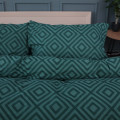 Пододеяльник RANFORCE ELITE 17-0622 GEOMETRY EMERALD - ТМ MIRSON (фото 2 из 5)