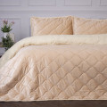 Набор VELOR CHARM №5050 BEIGE (покрывало + наволочки) - TM MIRSON (Украина) (фото 2 из 10)