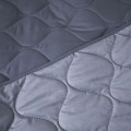 VELOR CHARM №5052 DARK GREY - двустороннее покрывало ТМ MIRSON (Украина) (фото 2 из 8)