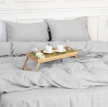 Простирадло на гумці ЛЬОН NATURAL LINEN GREY SKY - ТМ MIRSON (світлина 3 з 7)