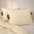 Набір антиалергенний EcoSilk Всесезонний №1662 ECO LIGHT CREM (ковдра + подушки 50х70 середні) - ТМ MIRSON (Україна) (світлина 6 з 8)