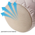 NORDIC COMFORT БЕЖ - подушка-валик 15х40 ТМ ИДЕЯ (4820227288526) (фото 2 из 8)