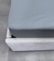 NATURAL GREY 17-4402 ECOTTON - простынь на резинке ТМ NOVITA (Украина) (фото 5 из 5)