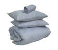 PEARL BLUE 14-4206 ECOTTON - набір наволочок 2 шт 50х70 TM NOVITA (24735) (світлина 4 з 4)